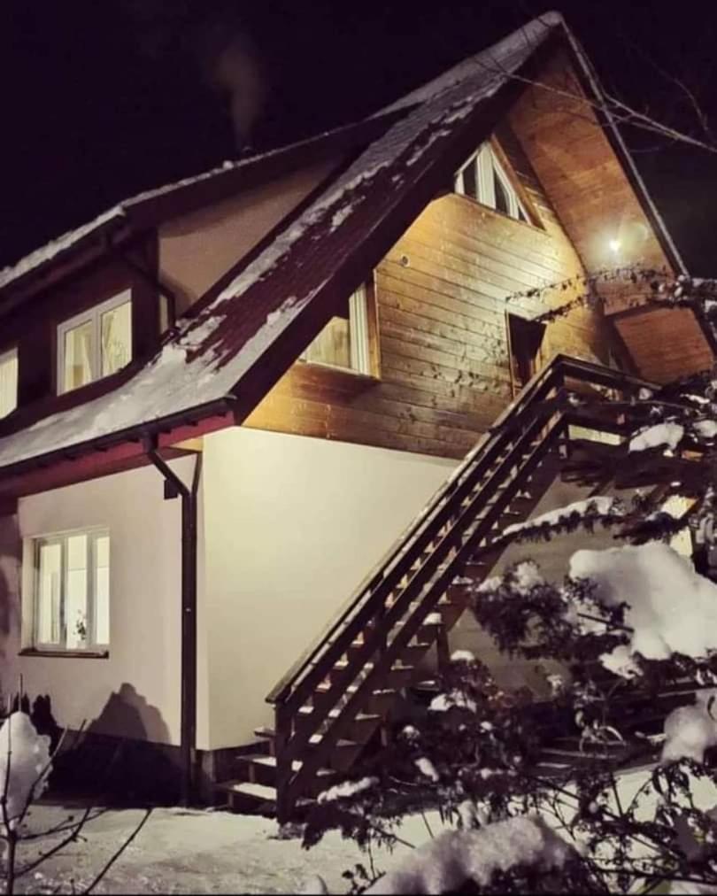 Rodzinny Zakatek "U Gluszkow" Bieszczady Myczkowce Dış mekan fotoğraf